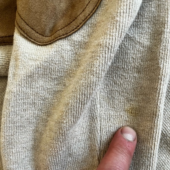 Ralph Lauren Shawl Collar Sweater Oatmeal - Picture 6 of 6